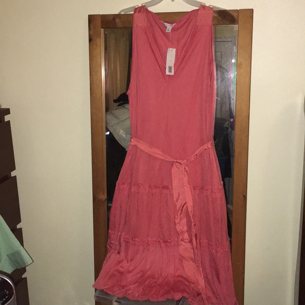 Banana Republic coral dress